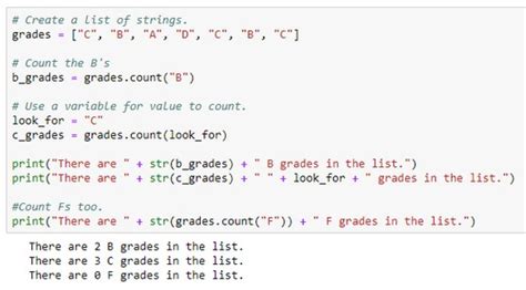 Python count List Items