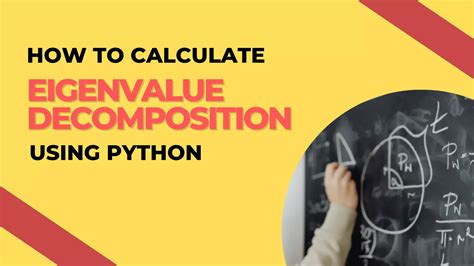 Python eigenvalue solver. decomposition. solve can handle &ldquo;stacked&rdquo; arrays, while scipy....