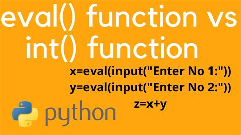 Python eval() function - w3resource