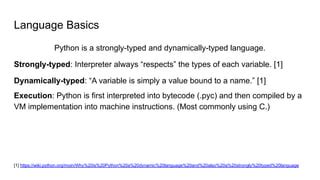 Python excel to pdf.  Python is dynamically, but strongly typed, and other statical...