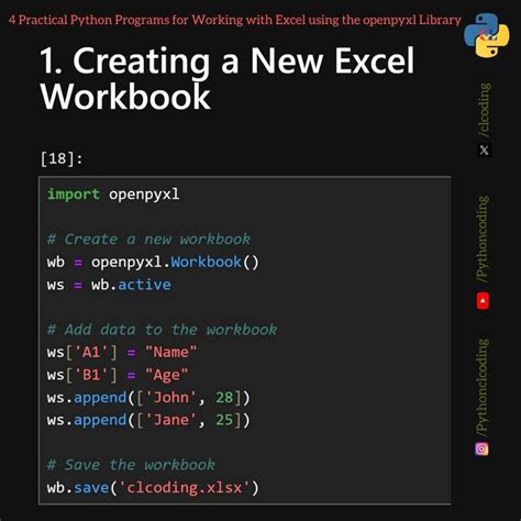 Python excel.  We will be covering this with the help of the Openpyxl modul...