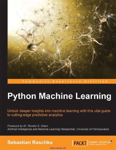 Python for machine learning pdf.  Repository for Machine Learning resources, framew...