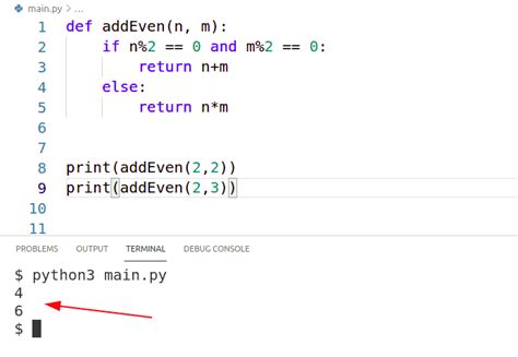 Python function return.  prefix before the name of the Python function or module...