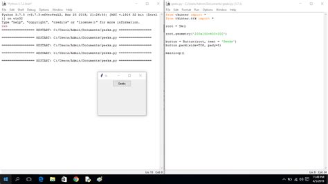 Python geometry.  Geometry Management in Tkinter Efficiently managing the geometry of Tkinter ...