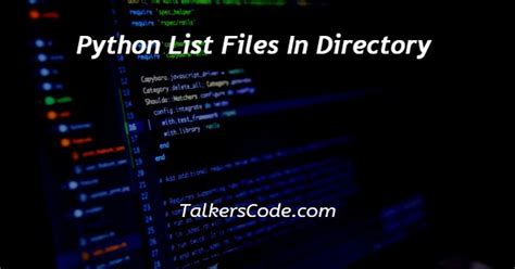 Python list files in directory.  In this article, we will cover different methods HCL GUVI (Gr...