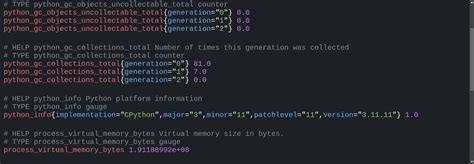 Python metrics monitoring.  The advent of Application Programming Interf...