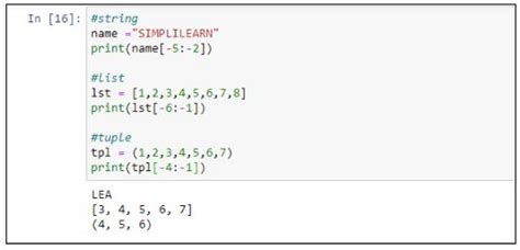 Python negative index slicing.  To translate this pseudocode into Python you would need to...