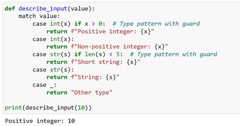 Python pip aur. 10: In a case pattern within a match statement, _ is a sof...