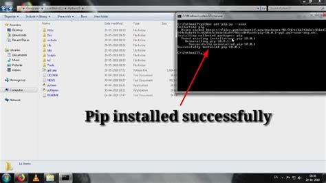 Python pip install syntax.  It has efficient high-level data structure...
