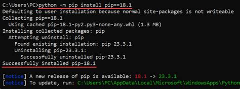 Python pip install windows.  Using --system is roughly equivalent to uv pip ins...