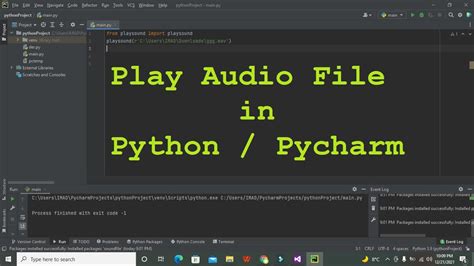 Python play audio.  Let&rsquo;s explore the If you want to use Python to play or reco...