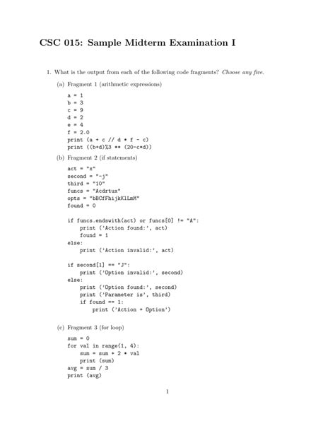 Python programming midterm exam.  No other resources are permitted during the exam session.  ...