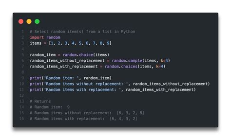 Python random select from list without duplicates.  We can get random elements...