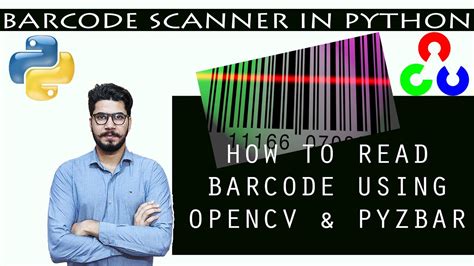 Python read from barcode scanner.  Using pyzbar we can decode the one Read Barc...