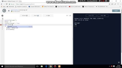 Python scoring program. .  ...