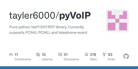 Python sip library.  pyVoIP PyVoIP is a pure python VoIP/SIP/RTP library.  Documentation SIP - ...