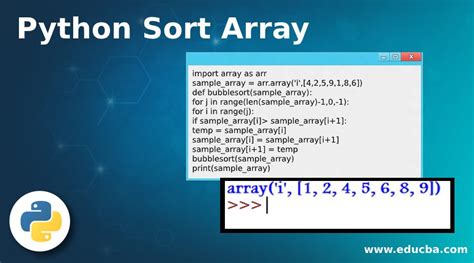 Python sort array with custom function.  The sort () method takes optional arg...