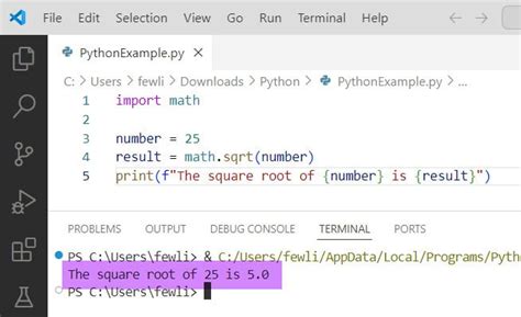 Python square root without math.  5 days ago · math. sqrt() with a non-negative number as a...