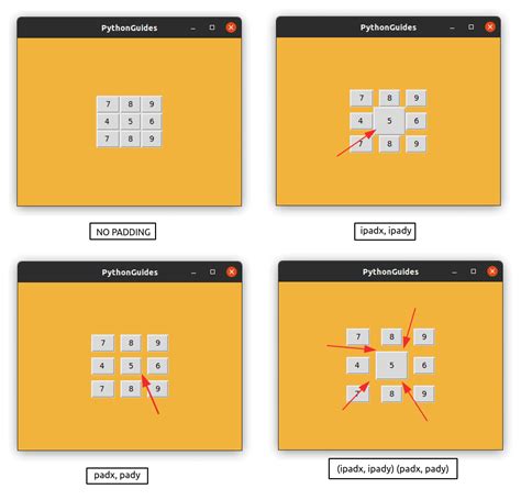 Python tkinter show grid lines.  It places widgets inside a container (such as a windo...