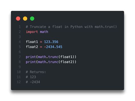 Python truncate float to 2 decimals. trunc(), str. 675 cannot be represented exactly by compute...