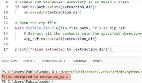 Python unzip specific file from zip.  Step-by-step guide for effortless extract...