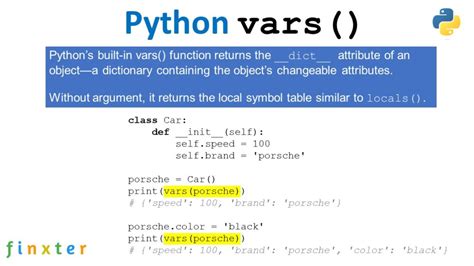 Python vars() With Examples [Latest] All Learning