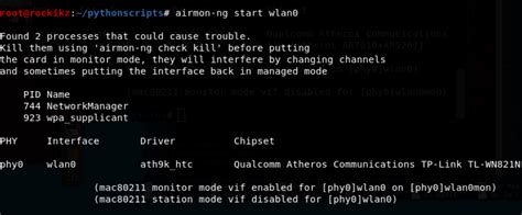 Python wifi scanner.  You can now use this information to hack the Wi-Fi AP using ...