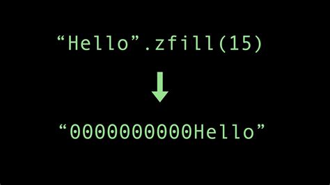 Python zfill.  Output: 000000000hello btechgeeks String zfill () Method with Examples in Python...