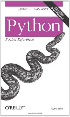 Full Download Python Pocket Reference By Mark Lutz