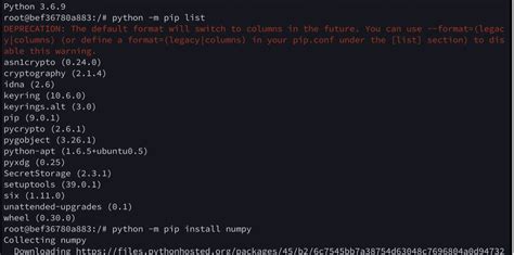 Python2 install pip.  Dependencies ¶ These distributions will be installed au...
