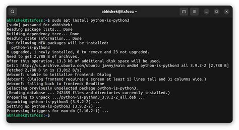 Python3 command not found ubuntu. Feb 25, 2023 · Why there is no python comman...