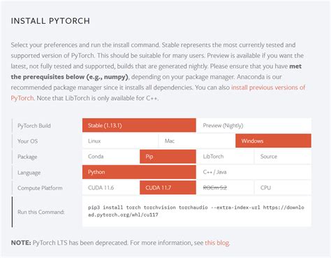 Pytorch which cuda version. Tensor) to store and operate on homogeneous mu...