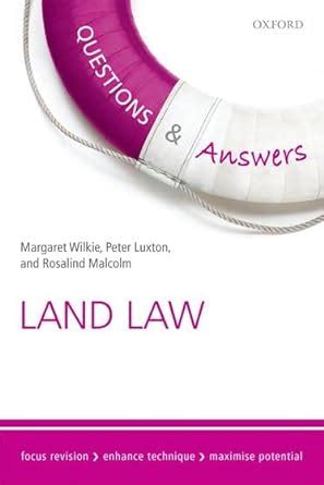 Q a revision guide land law 2015 2016 concentrate. - A colour handbook of skin diseases of the dog and.