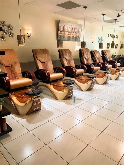 Q nails spa. Modern styleand high quality work. Q Nail Spa has been known for its clean, professional, and high-quality services. Our highly trained and qualified staff ensures that you can … 