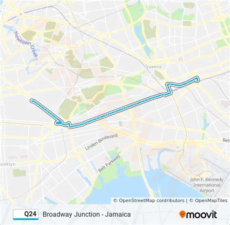 Q24 bus route map. Directions to Jamaica Hospital (Queens) with public transportation. The following transit lines have routes that pass near Jamaica Hospital. Bus: Q24. Q54. Q56. Q60. Train: LONG BEACH BRANCH. 