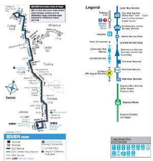 Download an offline PDF map and bus schedule for the X27 b