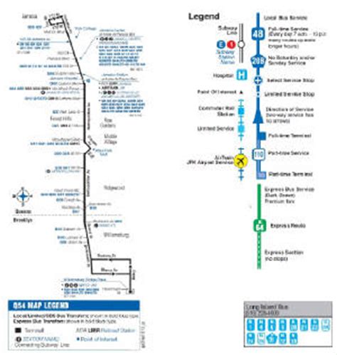 Q54 route map. Under the proposed route, that would increase to 1,421 feet. The route would include connections to the B53, B57, Q1, Q8, Q9, Q10, Q14, Q21, Q24, Q25, Q37, Q38, Q40, Q42, Q44-SBS, Q47, Q52- SBS, Q53-SBS, Q55, Q56, Q57, Q58, Q59, Q60, Q65, Q67, Q68, Q73, Q80, and Q98. 