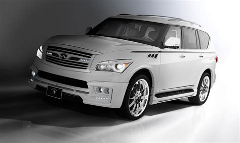 Dec 29, 2015 · The QX56 has a maximum of 95.1 cubic feet of cargo space, which a bit low for a three-row SUV. The 2012 Infiniti QX56 comes standard with a moonroof, a power liftgate, leather upholstery, heated and power-adjustable front seats, tri-zone automatic climate control, a 13-speaker Bose audio system, Bluetooth, a USB input, satellite radio, a 360 ... . Q56