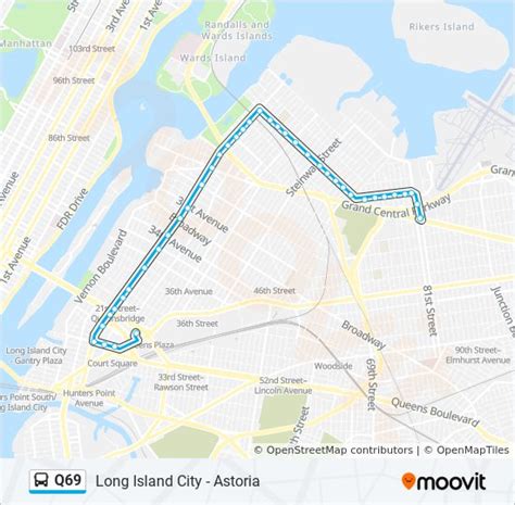 Mar 30, 2022 · The Q69 will largely keep its route along Ditmars Boulevard and 21st Street, but get a new extension into Hunters Point area of Long Island City — linking with the NYC Ferry terminal and Long ... . 