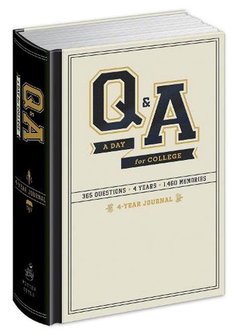 Download Qa A Day For College 4Year Journal By Potter Style