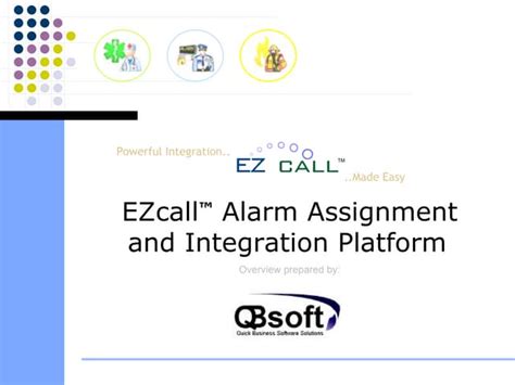QBsoft ezcall overview presentation