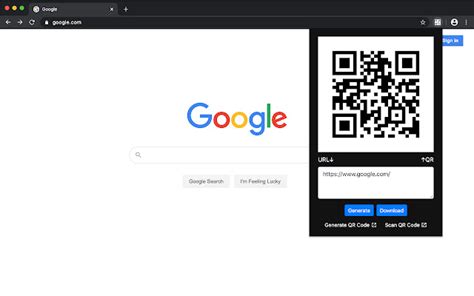 QR Code Chrome Web Store. 