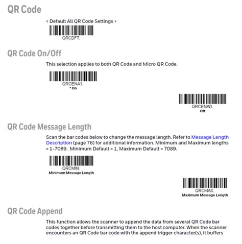QR Code Programming on 1st Generation 2D Barcode Scanner (E926356)