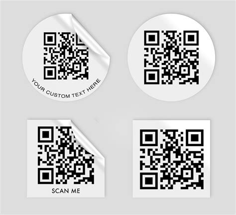 QR code Sticker