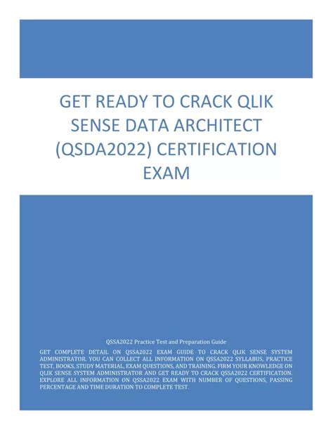 QSDA2022 Prüfungsinformationen