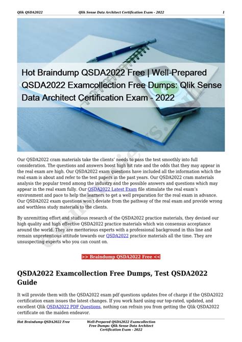 QSDA2022 Prüfungsinformationen