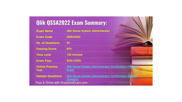 Exam QSSA2022 Price