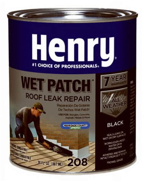 QT Wet Patch Roof Cement For Wet Or Dry Surface Repairs Holes