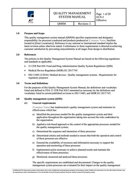 QUALITY MANAGEMENT SYSTEM MANUAL - Chemsbury