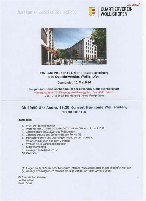 Quartierverein Wollishofen - wintechmobiles.com